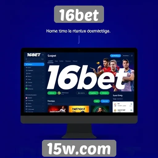 Exploração da interface e usabilidade do 16bet